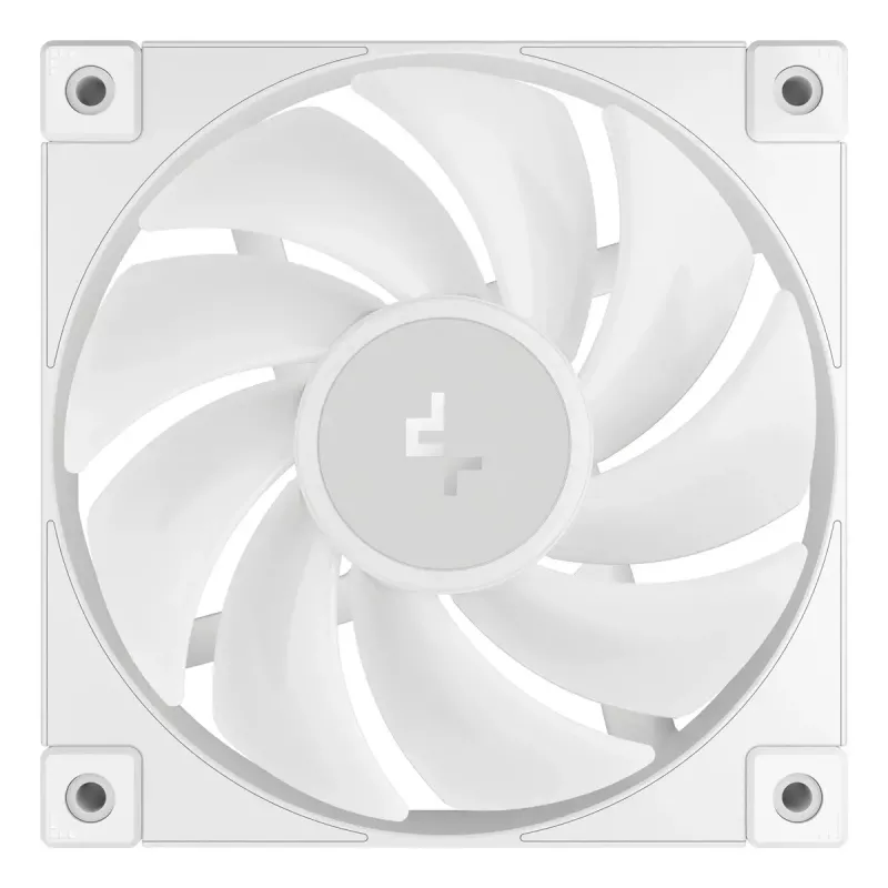 DeepCool FD12 ARGB R-FD12-WHAPN1-G ventilátor do počítačovej skrinky, 120 mm (120x120x25), biely