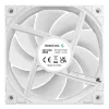 DeepCool FD12 ARGB R-FD12-WHAPN1-G ventilátor do počítačovej skrinky, 120 mm (120x120x25), biely