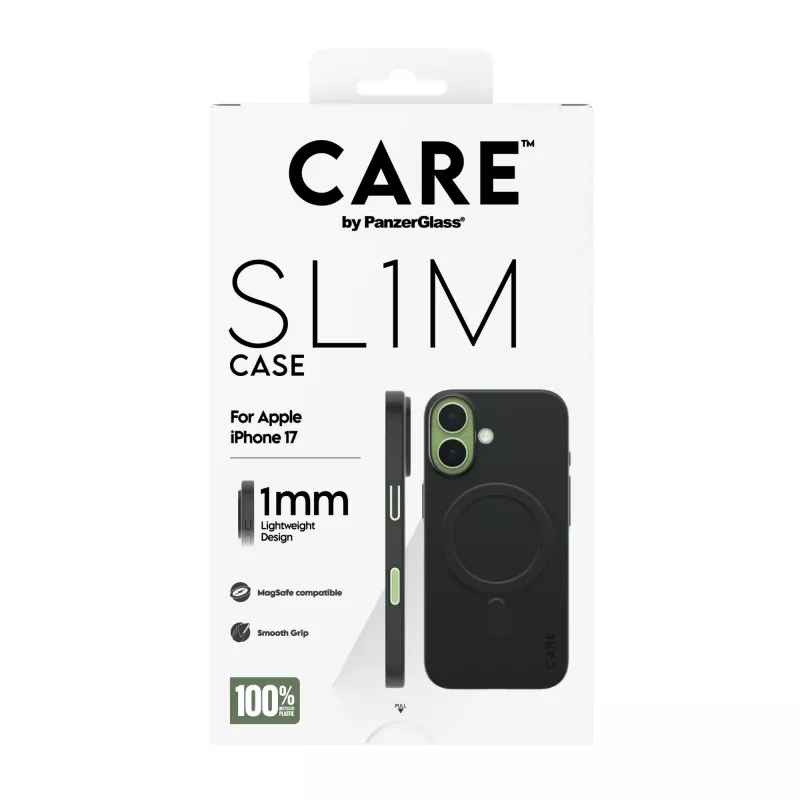 Ochranné puzdro PanzerGlass SL1M s MagSafe pre iPhone 17, čierna