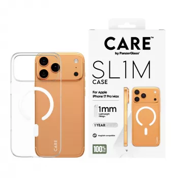 Ochranné puzdro PanzerGlass CARE™ SL1M puzdro transparentná s MagSafe pre iPhone 17 Pro Max