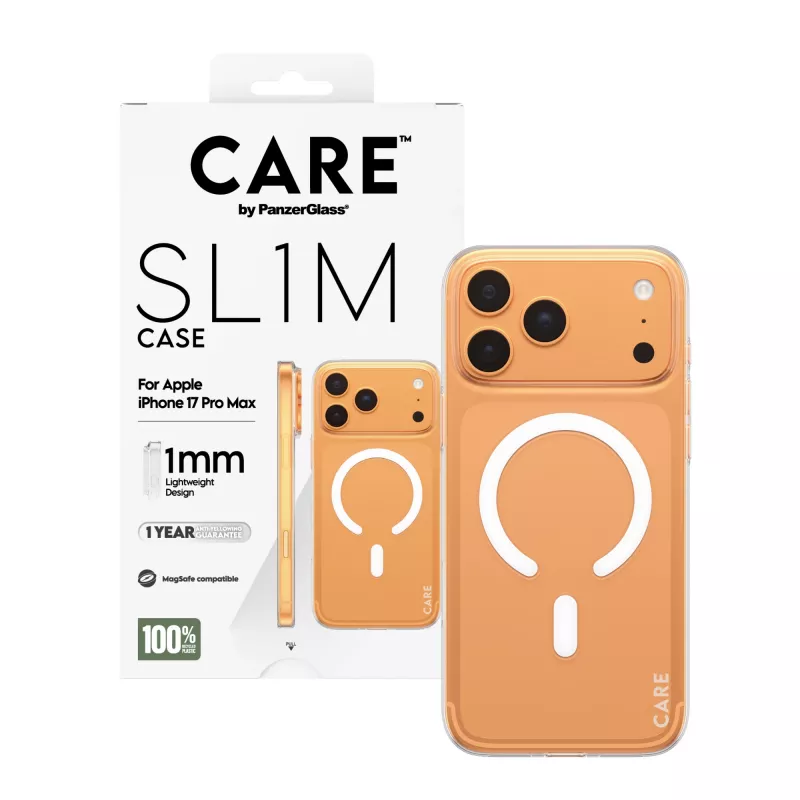 Ochranné puzdro PanzerGlass CARE™ SL1M puzdro transparentná s MagSafe pre iPhone 17 Pro Max