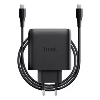 Nabíjačka Trust Maxo 65W USB-C GaN nabíjačka interiérová AC notebook smartfón tablet