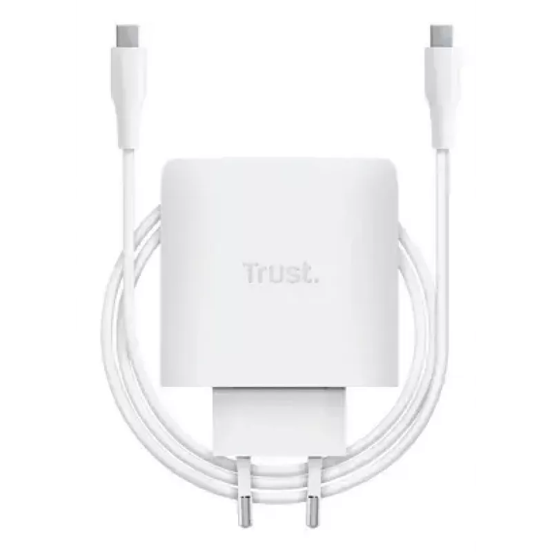 Nabíjačka Trust Maxo 65W USB-C GaN nabíjačka interiérová AC notebook smartfón tablet