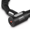 Hama 00178138 Bicyklová zámka čierna 1200 mm reťazová zámka