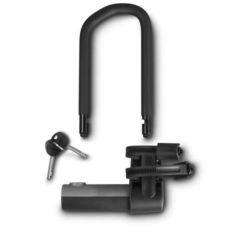 Hama 00178139 Bicyklová zámka čierna 210 mm oblúková zámka