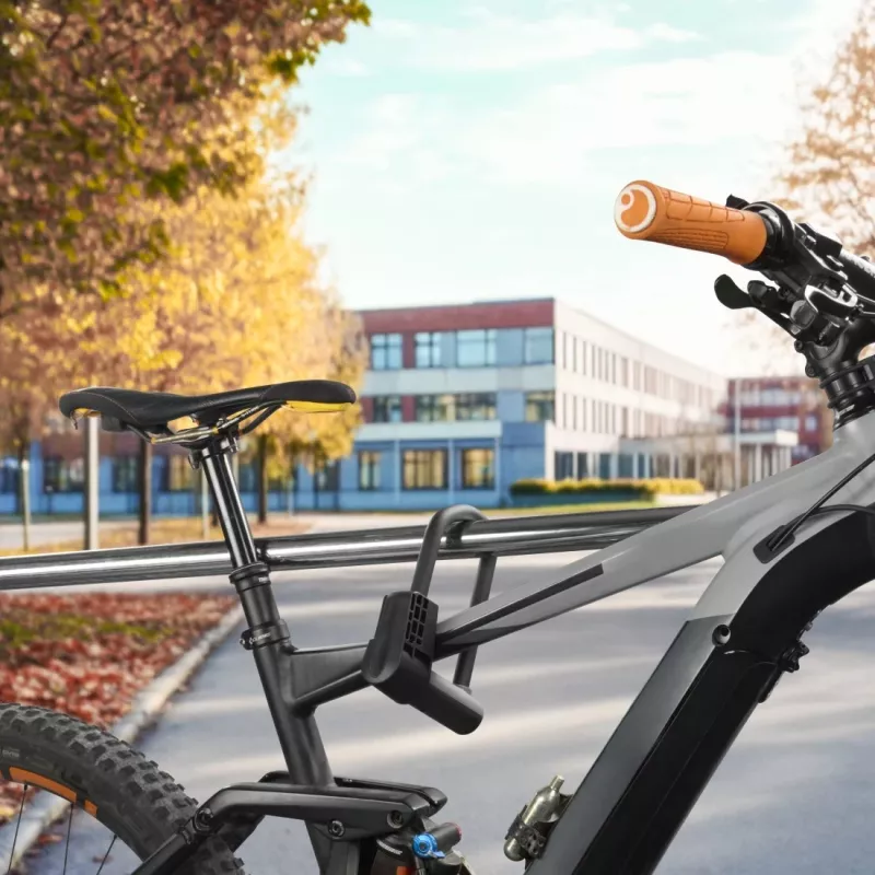 Hama 00178139 Bicyklová zámka čierna 210 mm oblúková zámka