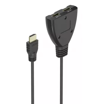 Hama 4K HDMI 2x1 prepínač, 2x HDMI konektor samica - 1x HDMI konektor samec
