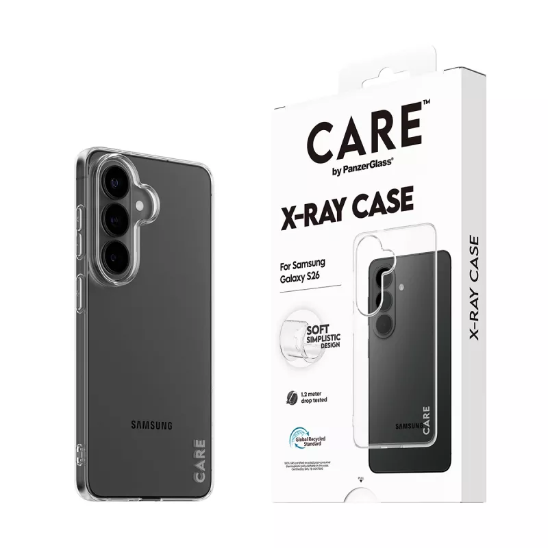 Ochranné puzdro PanzerGlass CARE X-Ray pre Samsung Galaxy S26 (CR78132)