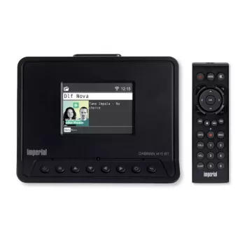 Internetové rádio Telestar IMPERIAL DABMAN i410 BT analógové a digitálne čierne