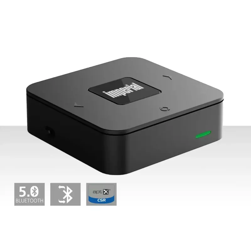 Imperial BART mini Bluetooth 5.0 vysielač/prijímač, čierny