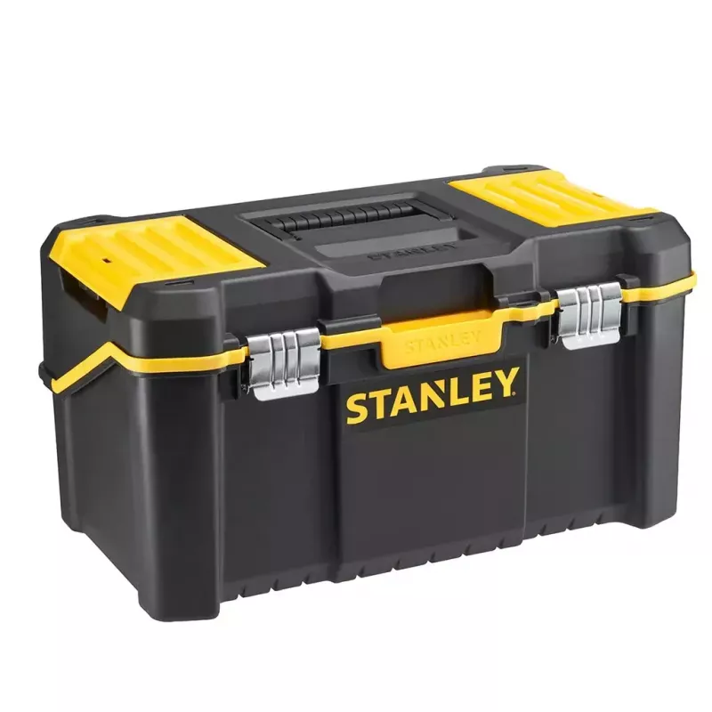 Tvrdý kufrík Stanley STST83397-1 plast 22 kg čierny žltý