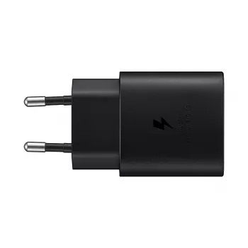 Nástenná nabíjačka Samsung EP-TA800XBEGEU 25W USB-C rýchle nabíjanie, kompaktný AC adaptér