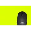 Logitech myš M330 SILENT PLUS — RF bezdrôtová, pre pravákov, 1000 DPI, 3 tlačidlá, koliesko, čierna, na batérie