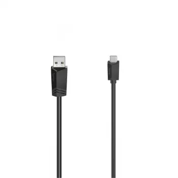 Hama 00200633 USB kábel USB 2.0 3 m USB-C USB-A čierny