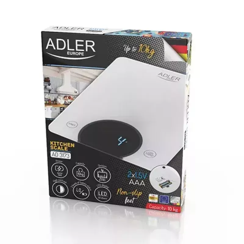 Elektronická kuchynská váha Adler AD 3173W