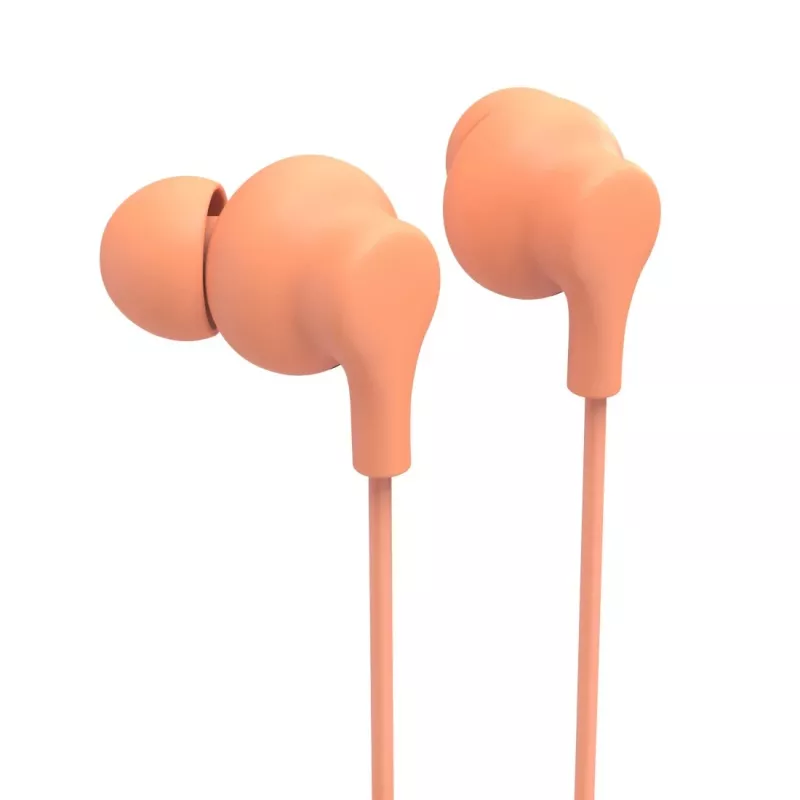 Hama Curly Headset káblový in-ear hovory/hudba USB Type-C oranžová