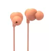 Hama Curly Headset káblový in-ear hovory/hudba USB Type-C oranžová