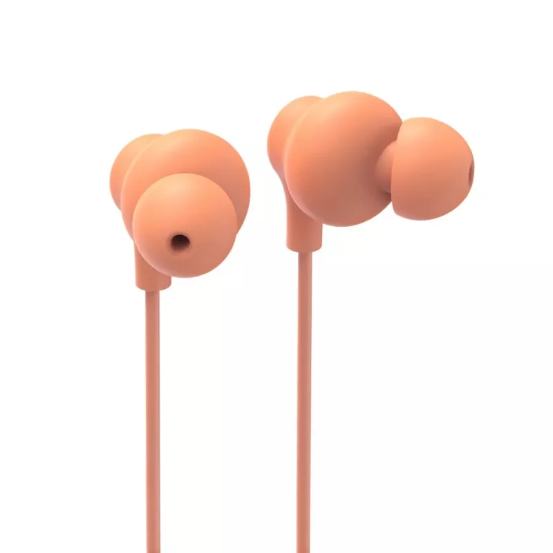 Hama Curly Headset káblový in-ear hovory/hudba USB Type-C oranžová