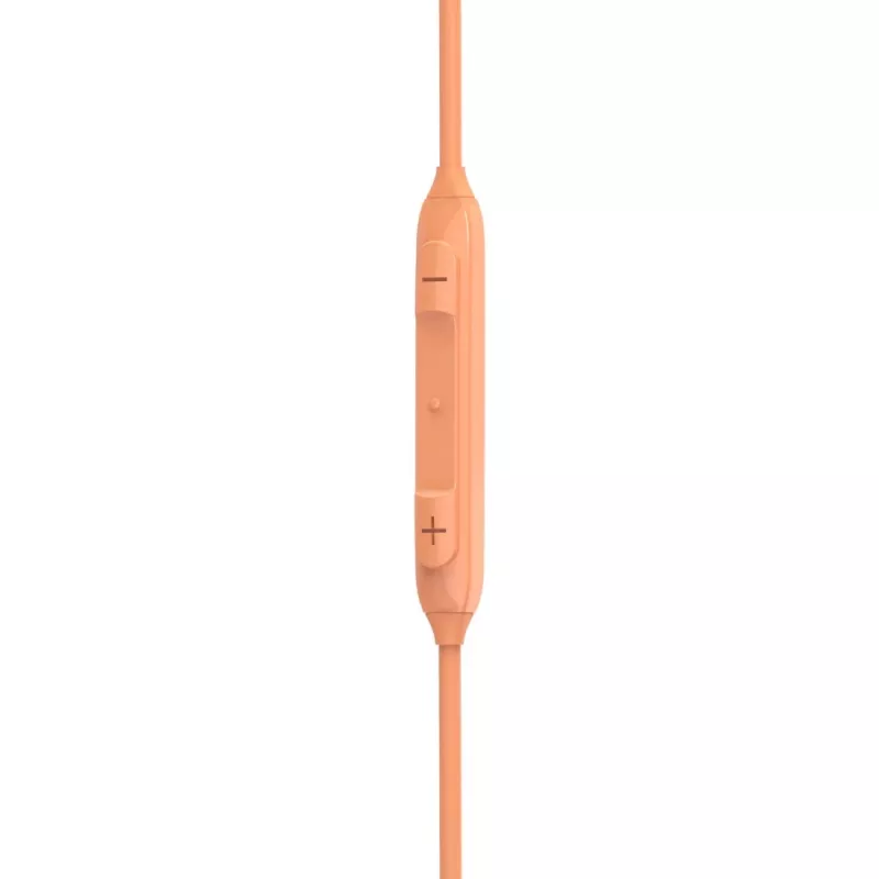 Hama Curly Headset káblový in-ear hovory/hudba USB Type-C oranžová