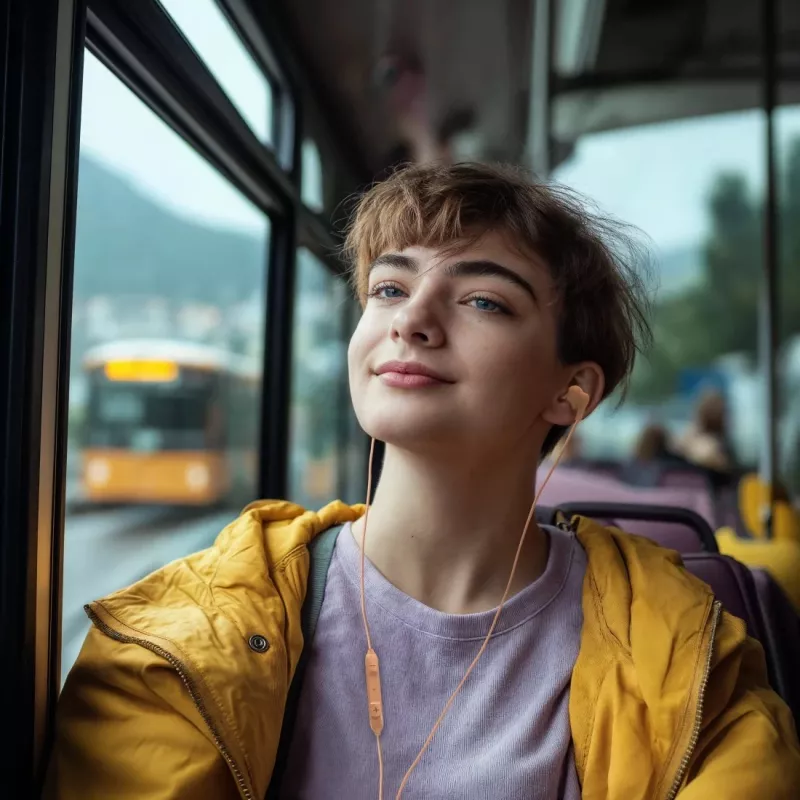 Hama Curly Headset káblový in-ear hovory/hudba USB Type-C oranžová
