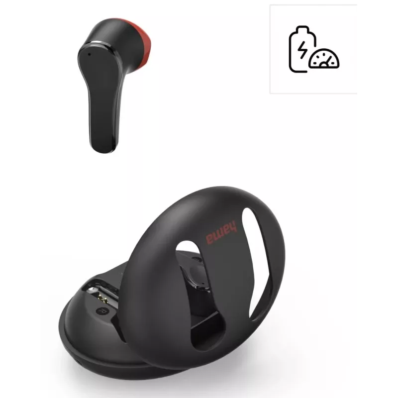Hama Spirit Unchained Headset True Wireless Stereo (TWS) in-ear hovory/hudba Bluetooth čierny