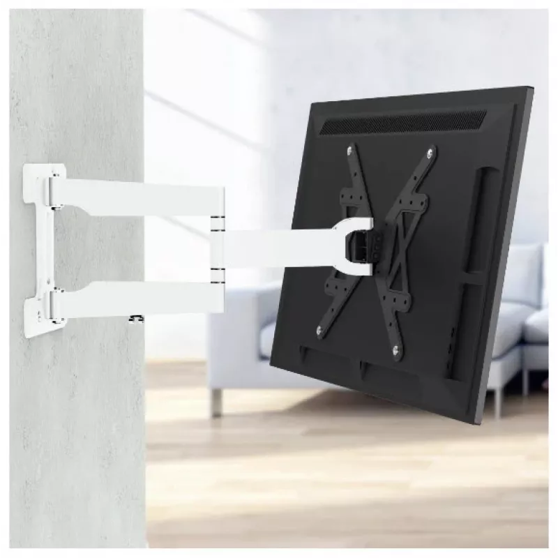 Hama 00220854 TV držiak na stenu 165,1 cm (65 palcov) čierny, biely