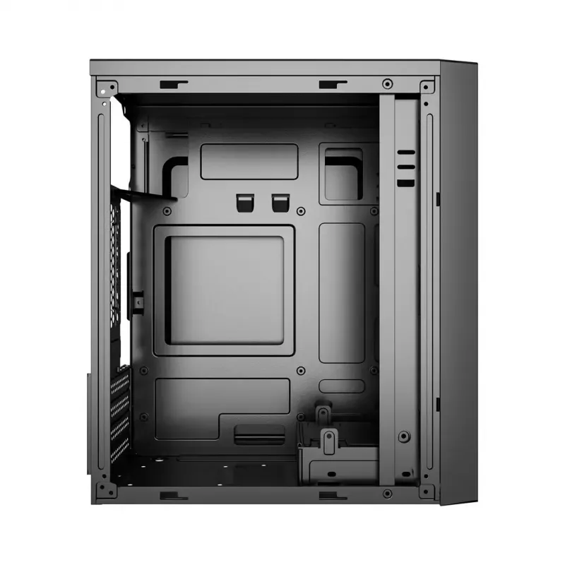 Počítačová skriňa Gembird CCC-FC-K170, mATX, čierna