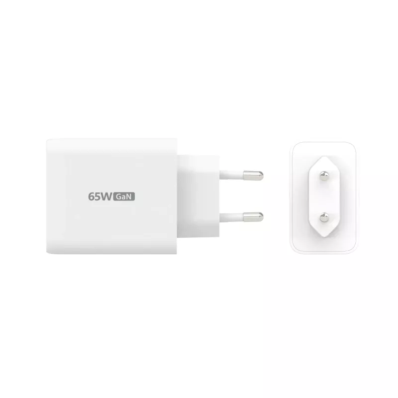 j5create JUP3365E-EN 65W GaN USB-C® 3-portová nabíjačka, interiérová, AC, biela
