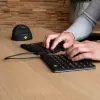 R-Go Tools ergonomická klávesnica R-Go Split Break so softvérom na prestávky, ergonomická delená klávesnica, AZERTY (FR), Bluetooth, čierna