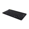 R-Go Tools ergonomická klávesnica R-Go Compact Break, kompaktná klávesnica so softvérom na prestávky, AZERTY (BE), Bluetooth, čierna