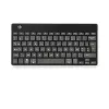 R-Go Tools ergonomická klávesnica R-Go Compact Break, kompaktná klávesnica so softvérom na prestávky, AZERTY (BE), Bluetooth, čierna