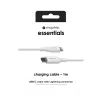 mophie essentials Lightning na USB-C | nabíjací kábel (1M) biela