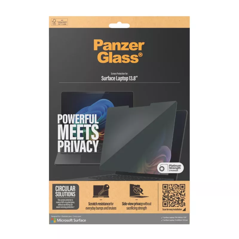 PanzerGlass P6275 filter súkromia pre displej Microsoft Surface Laptop