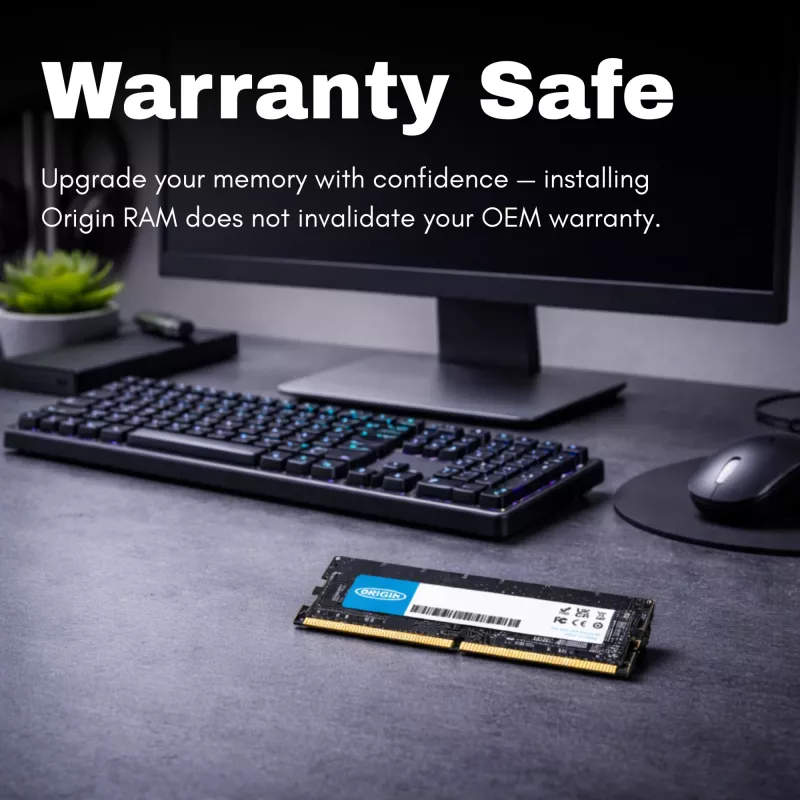 Origin Storage 16GB DDR5 5600MHz UDIMM 1Rx8 Non-ECC 1,1V