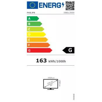 Monitor Philips 55BDL3305X 139,7 cm (55 palcov) LCD Full HD 1920 x 1080