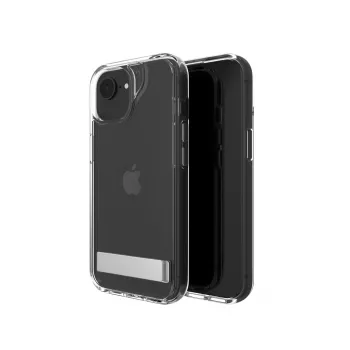 ZAGG Crystal Palace puzdro s podperou iPhone 16/15/14/13 Clear, puzdro, Apple, iPhone 17e/16e/15/14/13, 15,5 cm (6,1 palca), transparentné