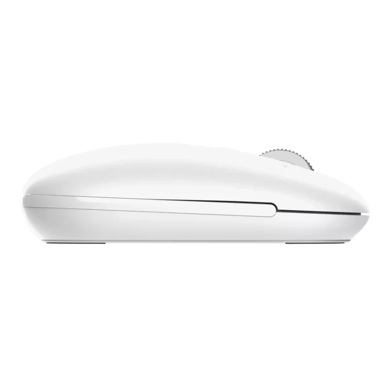 Bezdrôtová kancelárska myš TRUST Seron slim Multi – obojručná, RF + Bluetooth, optická 3200 DPI, 7 tlačidiel, biela