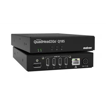 Matrox QuadHead2Go Q185 multi-monitor kontrolér / Q2G-DP4K2