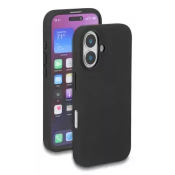 DELOCK ochranné puzdro z mäkkého silikónu pre iPhone 17, puzdro, čierne, vhodné pre 6,3 palcov (16 cm) displej