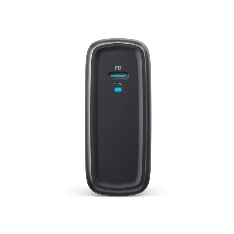 TARGUS 100W GaN AC nabíjačka pre notebook, smartfón, tablet – 1× USB-C, 2 m kábel, čierna