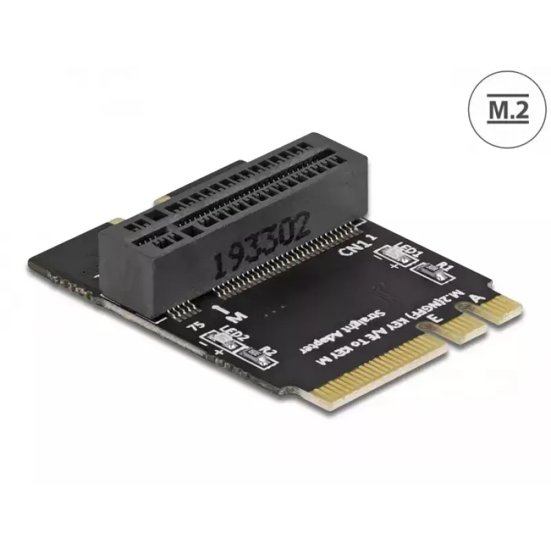 Adaptér M.2 Key A+E samec na Key M slot zahnutý s držiakom DeLOCK 64137