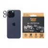 PanzerGlass Hoops ochrana kamery iPhone 15 Pro 15 Pro Max modrá titánium odolná proti poškriabaniu nárazuvzdorná