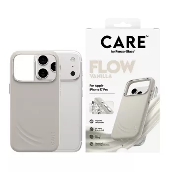 PanzerGlass CARE™ by ® Flow Case Vanilla s MagSafe iPhone 17 Pro