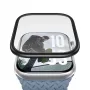Ochrana displeja PanzerGlass čierny kovový rám pre Apple Watch (model PG38147)