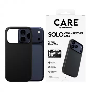 Ochranné puzdro PanzerGlass CARE™ Solo Case čierne pre iPhone 17 Pro
