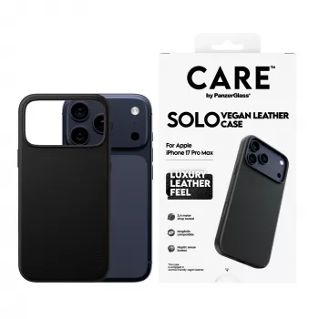 Ochranné puzdro PanzerGlass CARE Solo pre iPhone 17 Pro Max, čierne