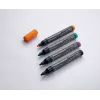Marker Sigel BA011 4 ks čierna purpurová oranžová tyrkysová