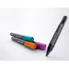 Marker Sigel BA011 4 ks čierna purpurová oranžová tyrkysová