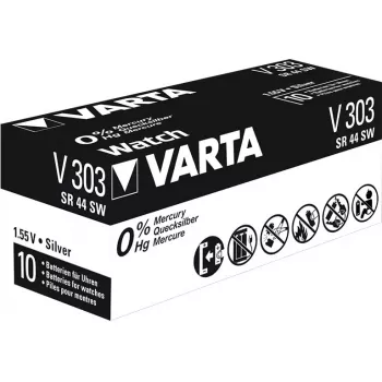 Jednorazová batéria Varta V303