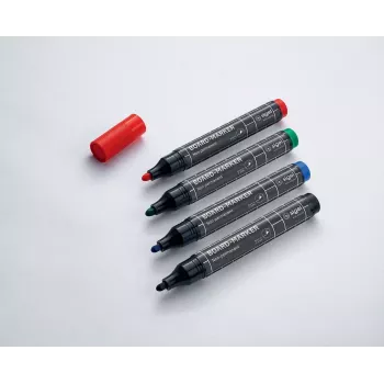 Marker Sigel BA010 4 kusy čierna modrá zelená červená